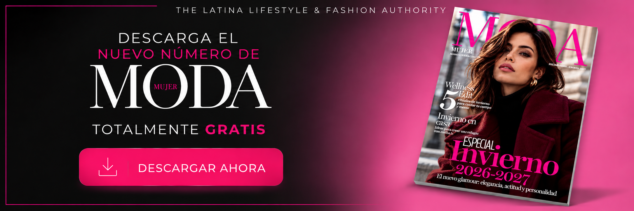 Descarga el nuevo número de Moda Mujer, especial Invierno 2026-2027, totalmente gratis